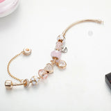 Crystal Glass Beads Bracelet Girl's