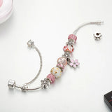 Crystal Glass Beads Bracelet Elegant Jewelry Accessories