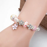 Crystal Glass Beads Bracelet Elegant Jewelry Accessories