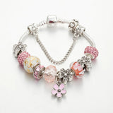 Crystal Glass Beads Bracelet Elegant Jewelry Accessories