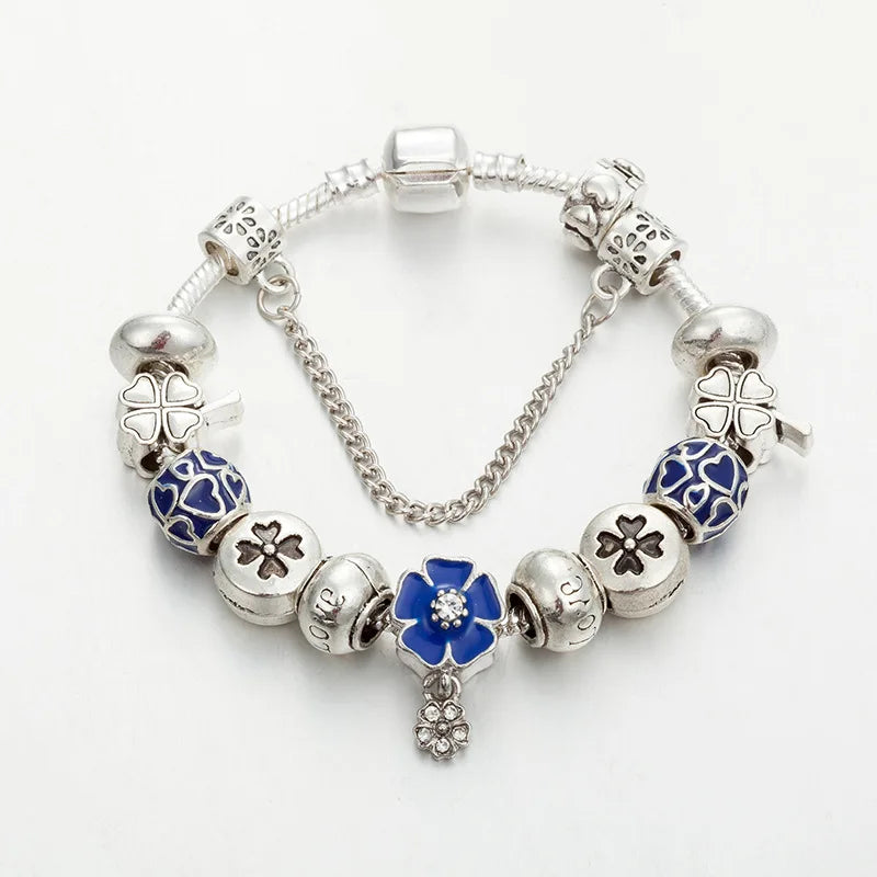 Girls Crystal Beads Bracelet