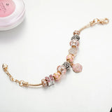Girls Crystal Beads Bracelet, Glass Beads Jewelry
