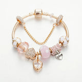 Crystal Glass Beads Bracelet Girl's