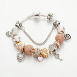 Pdor bracelet Crystal glass beads Girls