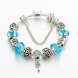 Girls' Crystal Glass Beads Bracelet