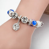 Pdor Bracelet Crystal Glass Beads Girl's Bracelet