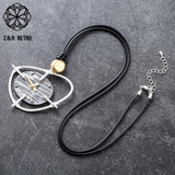 Antique Clock Jewelry Collar Neck Chokers Goth Chains Pendant Necklace