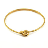 Small Twisted Silver Bangles Bracelets for Women