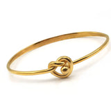 Small Twisted Silver Bangles Bracelets for Women