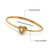 Small Twisted Silver Bangles Bracelets for Women