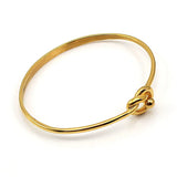 Small Twisted Silver Bangles Bracelets for Women