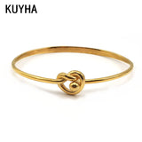 Small Twisted Silver Bangles Bracelets for Women