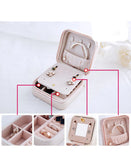 Jewelry Display Casket Earrings Ring Box Organizer