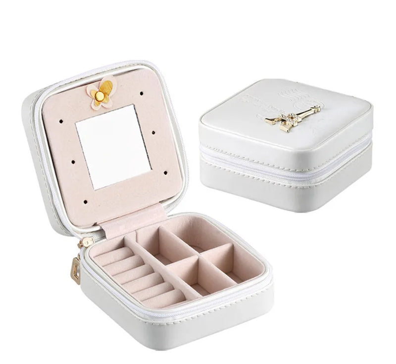 Jewelry Display Casket Earrings Ring Box Organizer