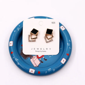 100Pcs/Lot Jewelry Earring Display Card 6x6cm Korea Cardboard