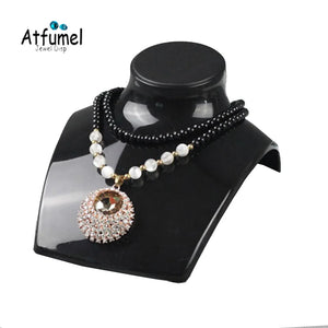 Jewelry Display Stand Necklace Organizer Pendant Showcase 1Pc