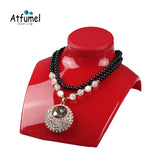 Jewelry Display Stand Necklace Organizer Pendant Showcase 1Pc