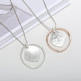 Exaggerate Pendant Necklace Alloy Long Necklace For Women