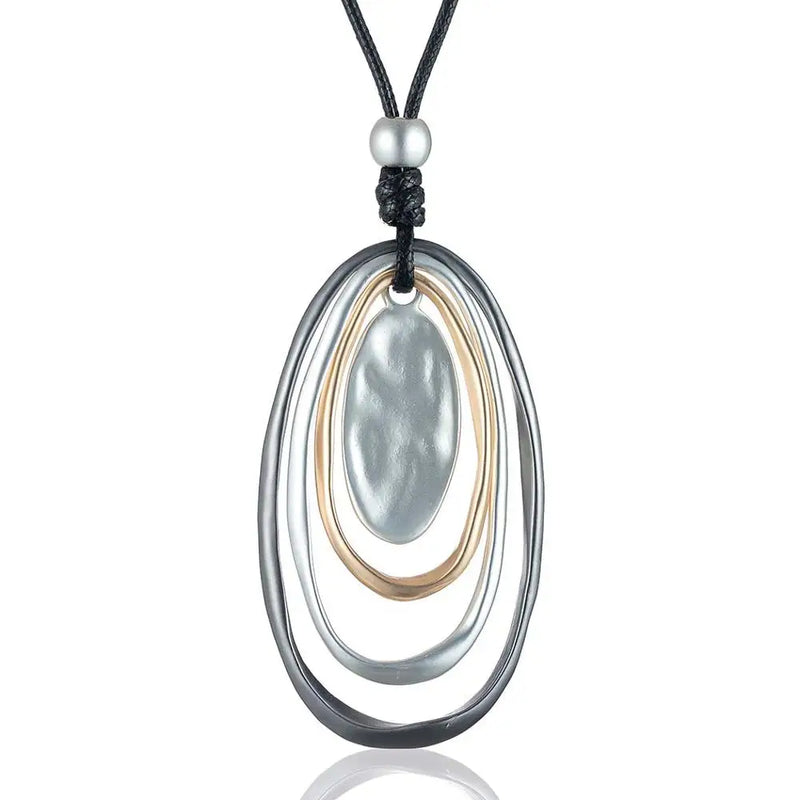 Women's Long Chains Necklace Choker Pendant Jewelry