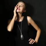 Women's Long Chains Necklace Choker Pendant Jewelry