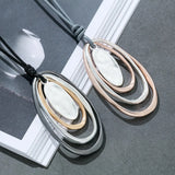 Women's Long Chains Necklace Choker Pendant Jewelry