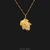 Austrian Frog Pendant Necklace Jewelry for Women Men