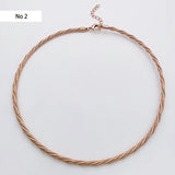 Gold Plated Indian Necklace Jewelry for Women