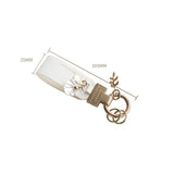 Horseshoe Buckle Car Keychain Couple Bag Pendant Birthday Gift