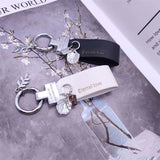 Horseshoe Buckle Car Keychain Couple Bag Pendant Birthday Gift