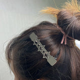 Metal Star Hair Clips Women Hair Decor Hair Styling Accessory