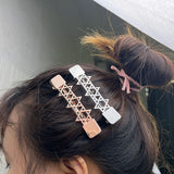 Metal Star Hair Clips Women Hair Decor Hair Styling Accessory