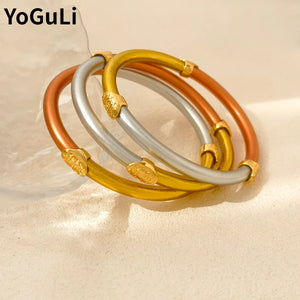 Silicone Bracelets Three Bangle Set for Women