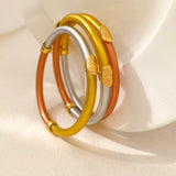 Silicone Bracelets Three Bangle Set for Women