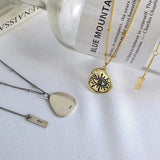 Sterling Silver Evil Eye Pendant Bead Necklace for Women