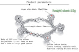 Sweet Crown Bracelet 925 Sterling Silver for Women