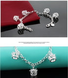 Sweet Crown Bracelet 925 Sterling Silver for Women