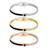 Jewelry Lover Couple Bracelet Stainless Steel Charm Bracelets & Bangles