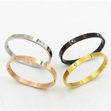 Stainless Steel Cross Screw Bracelet for Couple