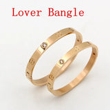 Stainless Steel Cross Screw Bracelet for Couple
