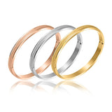 Grind Frosted Bracelets for Couples Classic Jewelry