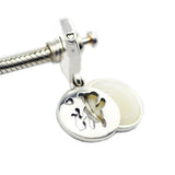 Sterling Silver Dangle Charm Beads for Bracelets