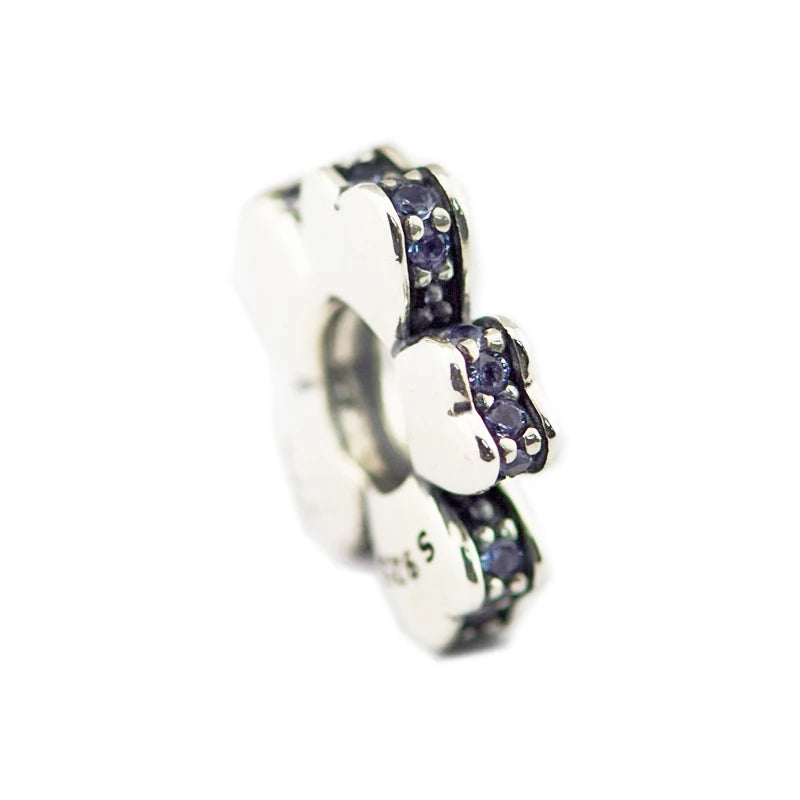 Wildflower Meadow Spacer Bead Fits 925 Silver Bracelets