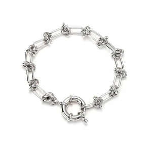 Men's High Metal Copper Sailor Buckle Charm Bracelets
