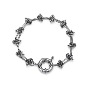 Men's High Metal Copper Sailor Buckle Charm Bracelets