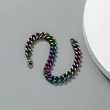 Colorful Metal Chain Bracelet - Fine Accessories for Girls