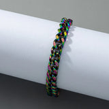 Colorful Metal Chain Bracelet - Fine Accessories for Girls
