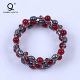 Multicolor Freshwater Pearl Wire Bracelet
