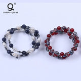 Multicolor Freshwater Pearl Wire Bracelet