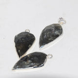 Labradorite Water Drop Pendant - Flash Gem Stone Jewelry