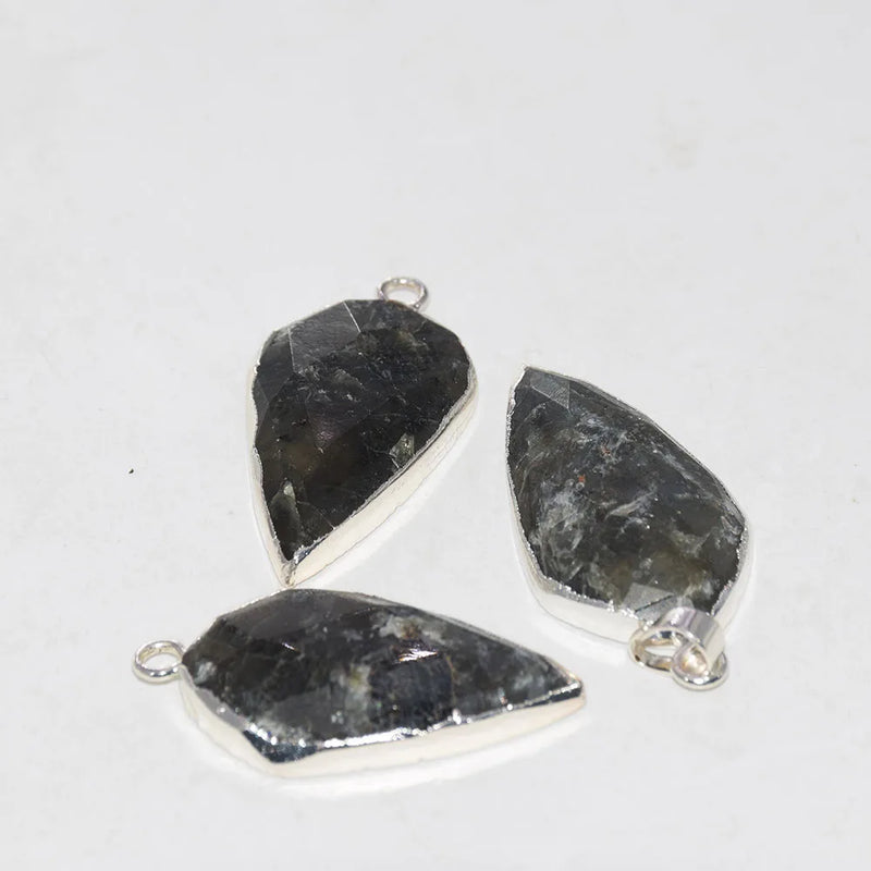 Labradorite Water Drop Pendant - Flash Gem Stone Jewelry